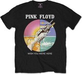 Pink Floyd Heren Tshirt -M- WYWH Circle Icons Zwart