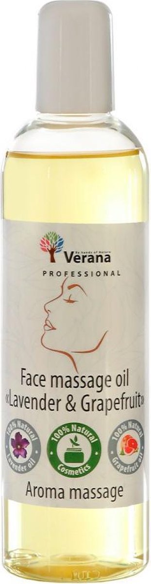Goedkoopste Verana Natuurlijke Gezichtsmassageolie Lavendel Grapefruit 250ML