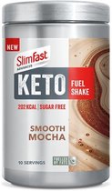SlimFast - Advanced Keto Fuel Shake - Smooth Mocha - 350 g