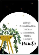 Poster A4 - Gisteren is een herinnering