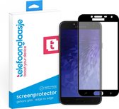 Telefoonglaasje Screenprotectors Geschikt voor Samsung Galaxy J4 2018 - Volledig Dekkend - Gehard Glas Screenprotector Geschikt voor Samsung Galaxy J4 2018 - Beschermglas van rand