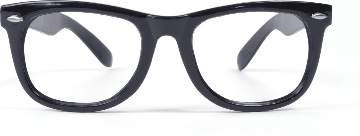 Bril zonder glas - Zwart