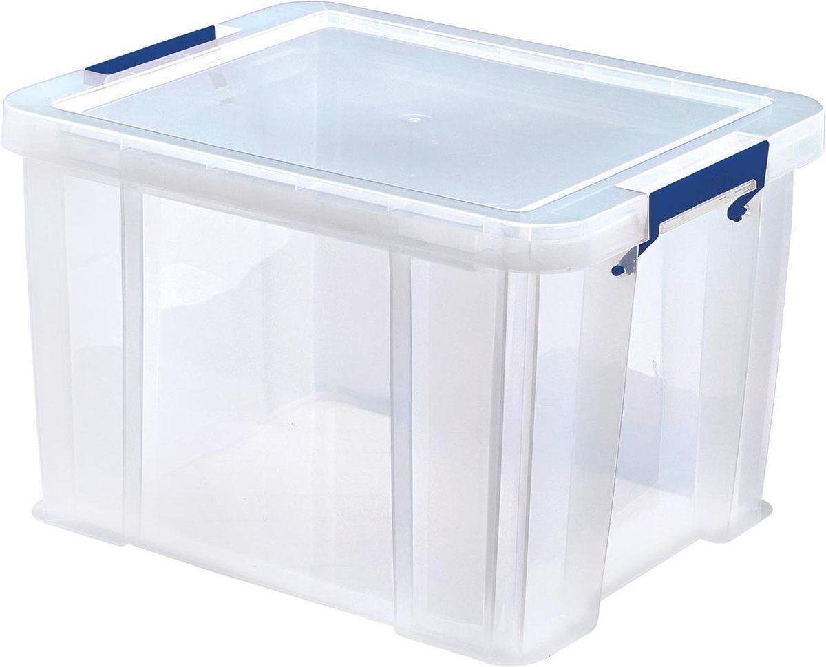 Bankers Box ProStore plastic opbergbox met deksel 36L