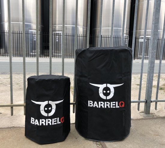 BarrelQ Small |BBQ beschermhoes|600D Polyester 100% waterdicht| 40x58 CM - BarrelQ