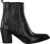 Notre-V 04a-201 Enkellaarsjes - Enkelboots - Dames - Zwart - Maat 36