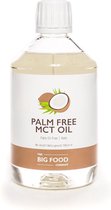 Big Food - MCT Olie - 500ml - Palm vrij - Verantwoord geproduceerd