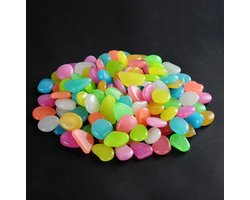 Glow In The Dark Stenen | MULTICOLOR | 50 Stuks