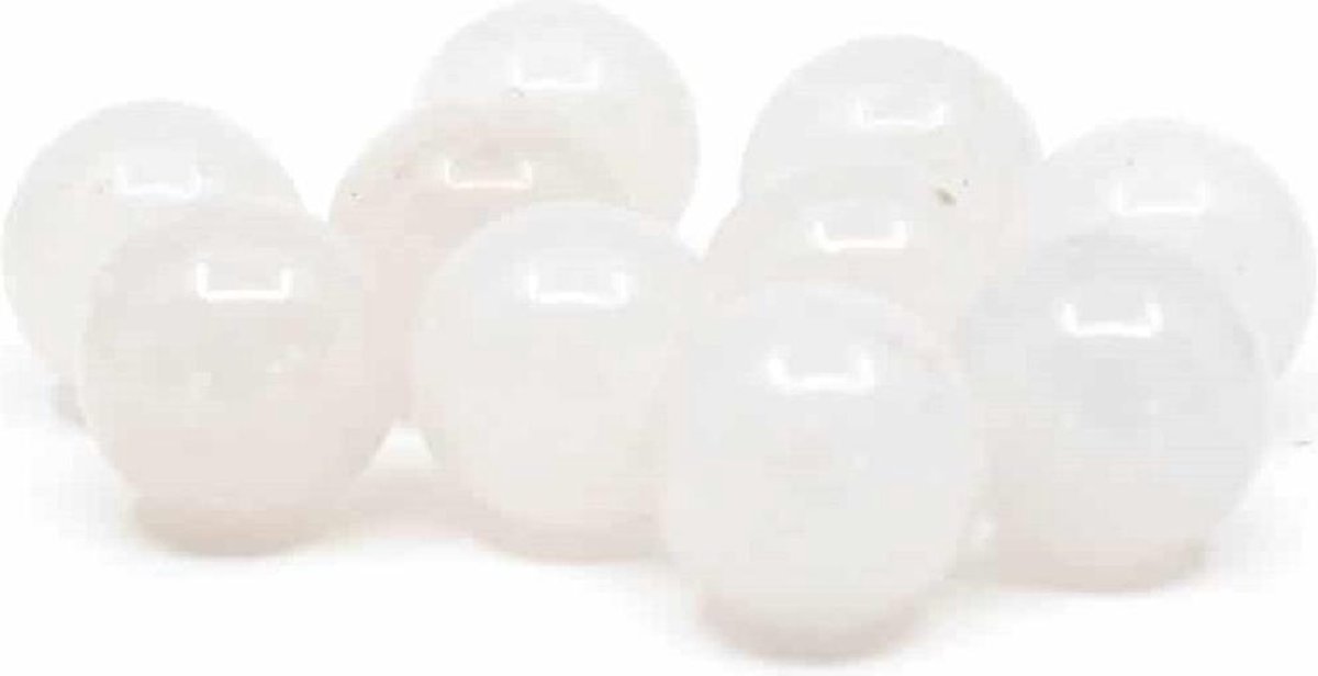 Pierres précieuses Perles jade Witte - 10 pcs (12 mm) | bol.com