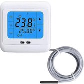 TH Touch thermostaat incl external sensor, programmeerbare touchscreen thermostaat