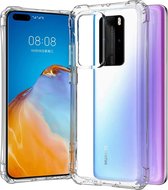 Huawei P40 PRO Hoesje - Anti Shock Silicone Hoes -  Back Cover - Anti Burst - Transparant - Epicmobile