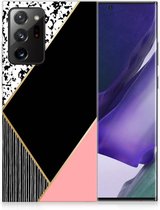 Souple Housse pour Samsung Galaxy Note20 Ultra Coque Téléphone Formes Rose Noir