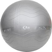 Q4Life Gymnastiekbal + Pomp - Ø 65 cm| Opblaasbaar | Gymbal | Gymnastiekbal  | Sport | Fitnessballen | Fitnessmateriaal | Fitness Bal Tegen Rugpijn | Grijs