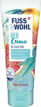 Fusswohl Voetencrème - Deocreme met geselecteerde deodorant & grapefruitextract (75 ml)