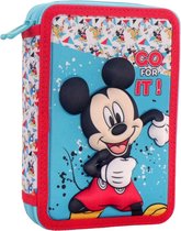 Disney Mickey Mouse Go -y! étui rempli - 3D - 21 x 15 x 5 cm - Multi