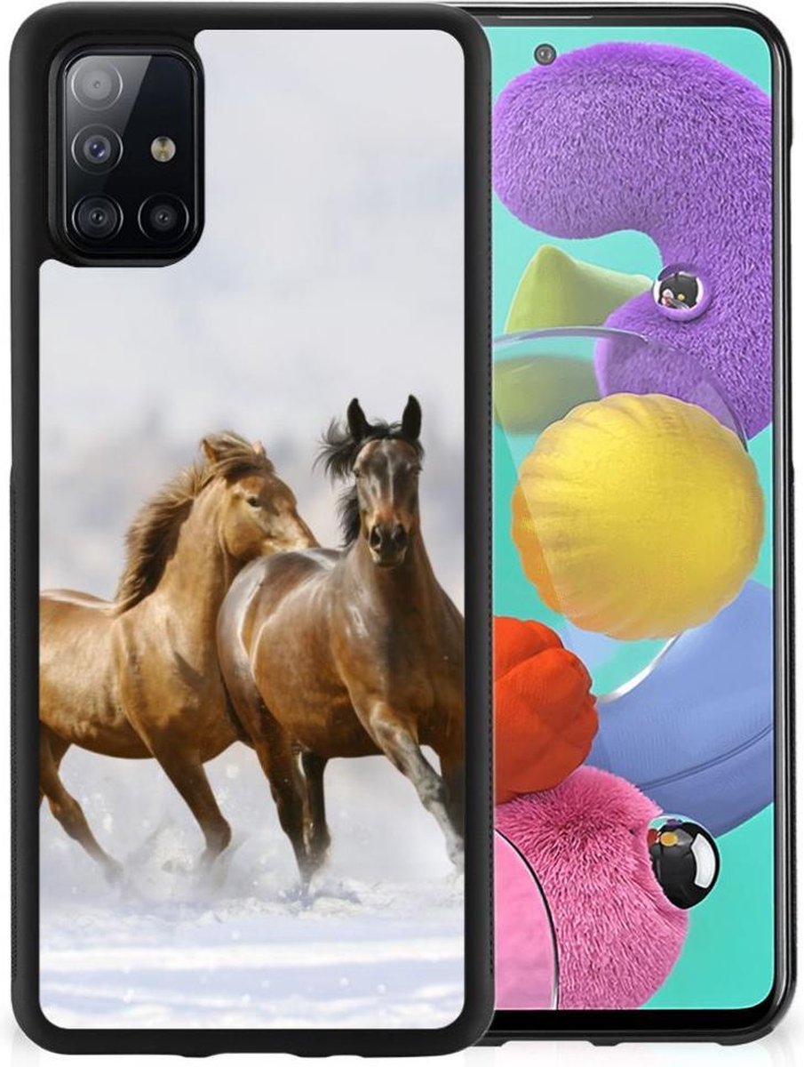 Samsung Galaxy A51 Back Cover Paarden