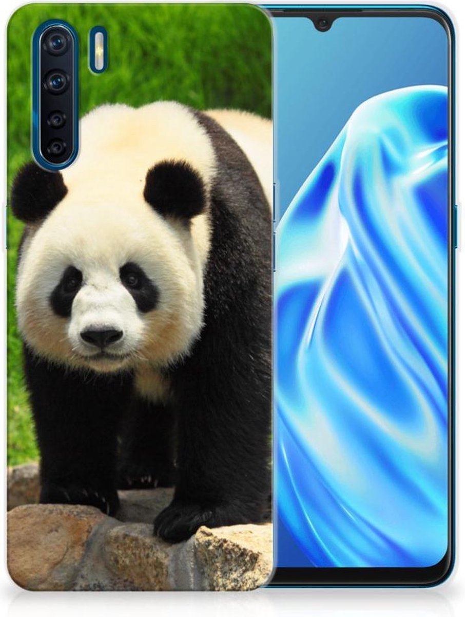 OPPO A91 TPU Hoesje Panda