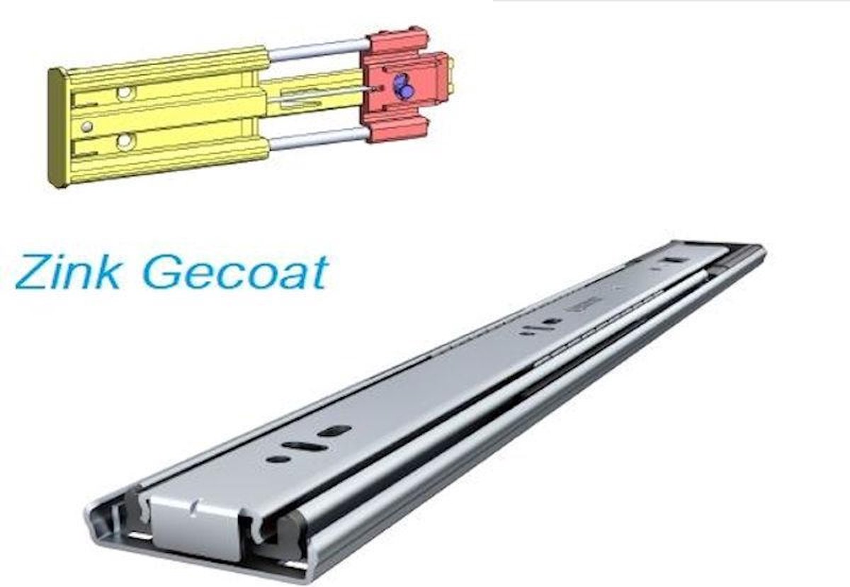 Glissières À Extension Complète - Rail Coulissant Charge Lourde avec  Serrure,300 Mm 800 Mm 1400 Mm,Montage Latéral, Sécurité Fix, 220 Kg Charge,  2 Pièces Coulisse Tiroir Push Open : : Bricolage