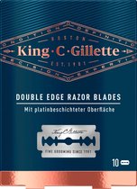 King C. Gillette Reservemesjes veiligheidsscheermes (10 stuks)