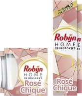 Robijn Rose Chique Home Care pakket - Geurstokjes & Geurkaars - Voordeelverpakking