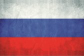 Wandbord - Vlag Van Rusland
