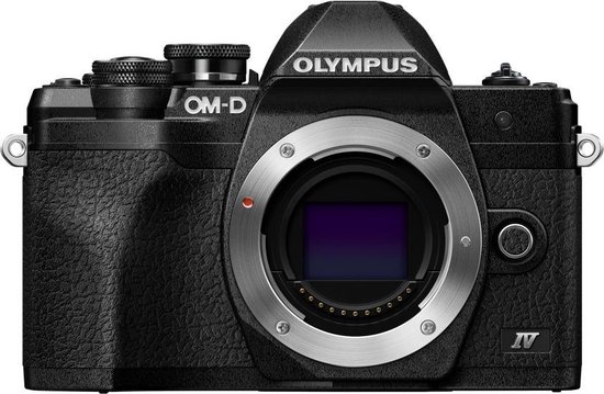 Olympus OM-D E-M10 Mark IV - Systeemcamera - Body - Zwart