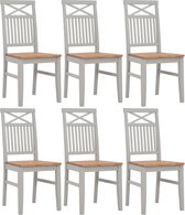 Eetkamerstoelen set 6 stuks  (Incl LW anti kras viltjes) - Eetkamer stoelen - Extra stoelen voor huiskamer - Dineerstoelen – Tafelstoelen