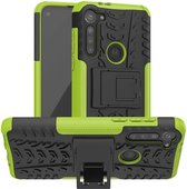 Motorola Moto G8 Power Hoesje - Schokbestendige Back Cover - Groen