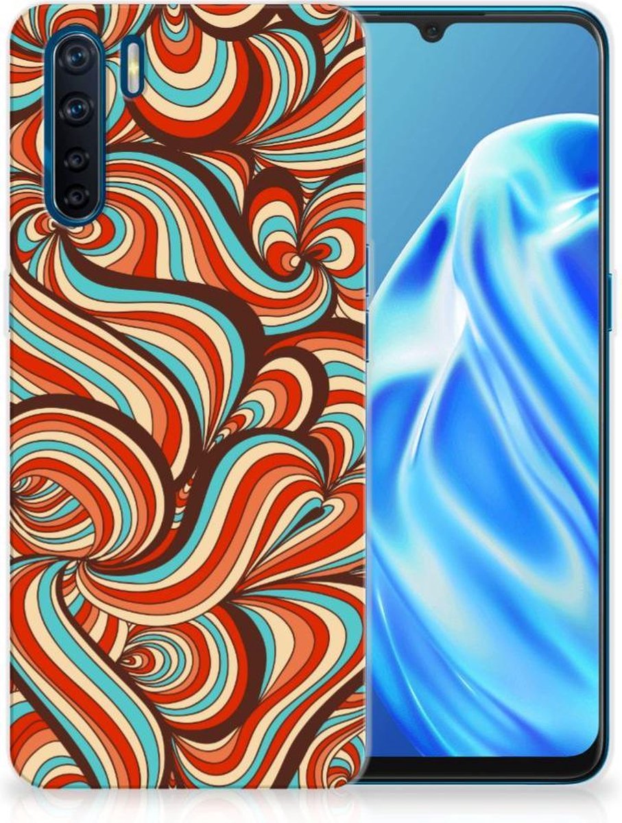 Back Cover voor OPPO A91 Hoesje maken Retro