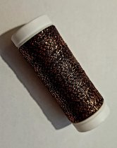 Modinetje metallic borduurgaren copper - koper bruin - antique - col. 1896 -100 m garen - naaigaren shimmer