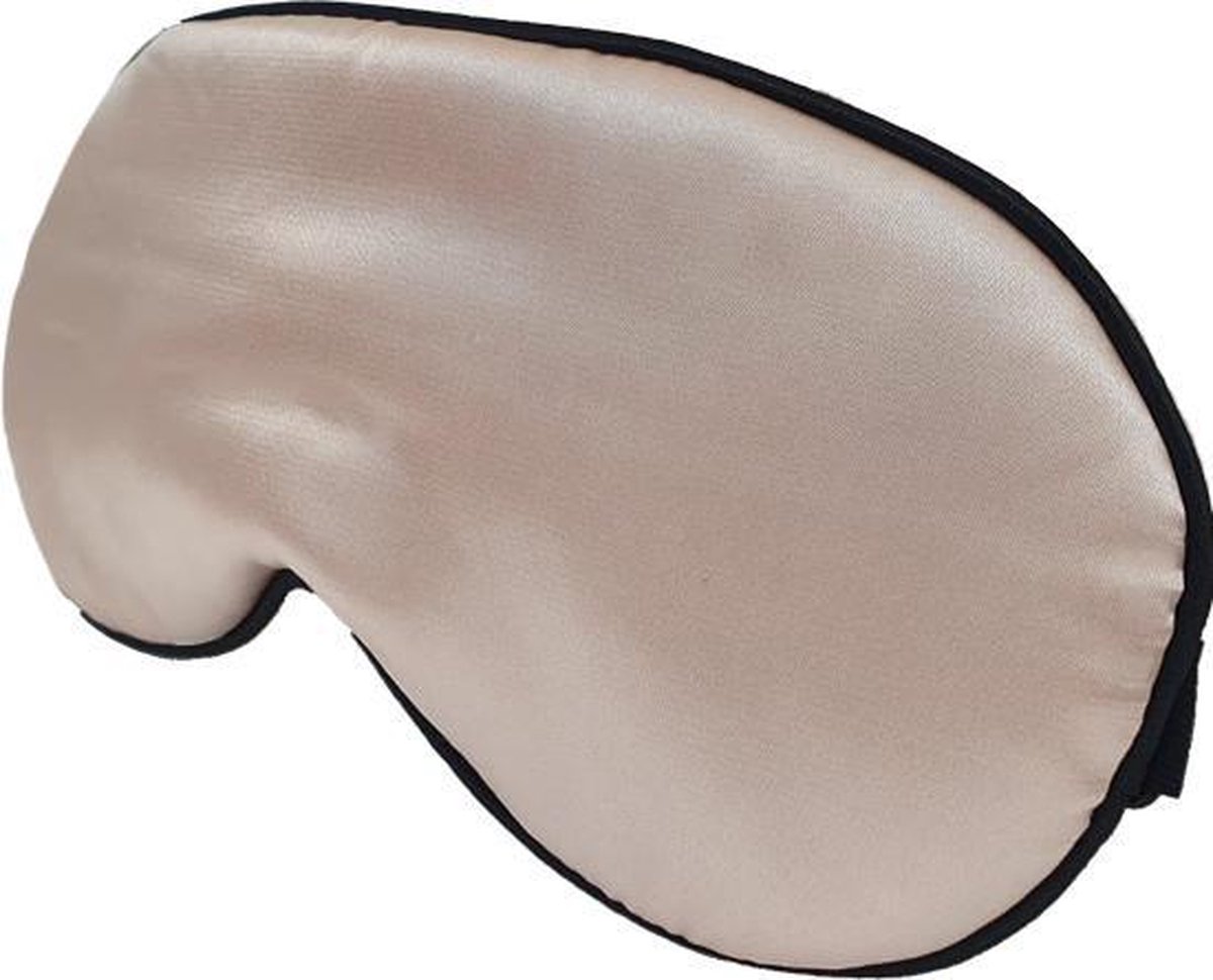 Slaapmaskers Extra Zacht Satijn – 2 Stuks -Goud & Licht Blauw - Thuis - Slaapmasker - Verduisterend - Onderweg - Vliegtuig - Festival - Slaapcomfort - oDaani — afbeelding 7