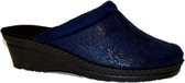 Rohde Dames Pantoffel Muil 2455-56 Blauw - Maat 37