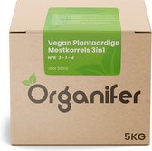 Vegan Plantaardige Meststof (5Kg - Voor 50m2) Universele Organische Mestkorrels - Organifer