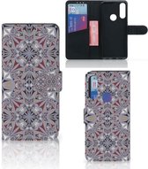 GSM Hoesje Alcatel 1S 2020 Flipcover Flower Tiles