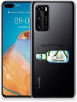 Bumper Hoesje Huawei P40 Smartphone hoesje Boho Bottle