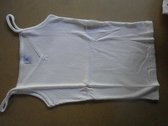 petit bateau , 3 pack singlet voor meisje wit fantasie 12jaar 150