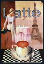 Wandbord - Latte Coffee
