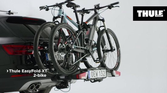 Thule EasyFold XT 2 933 Fietsendrager - 2 fietsen - 13 polig | bol.com