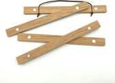 Eiken Posterhanger met Magneetbevestiging (21 cm) Eiken hout - A4