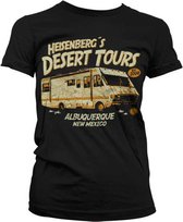Breaking Bad Dames Tshirt -M- Heisenberg's Desert Tours Zwart