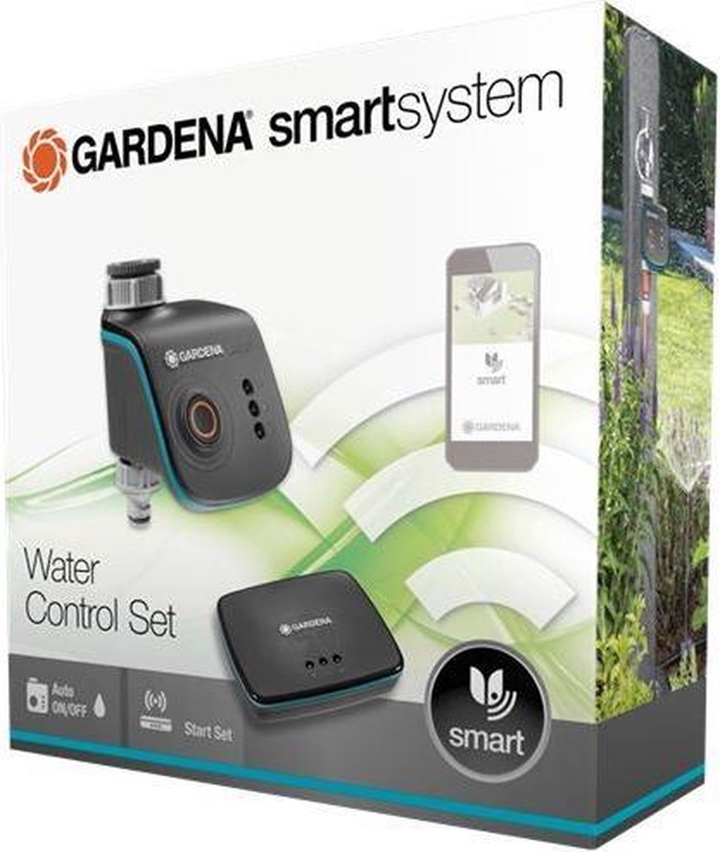Gardena Smart Water Control set Besproeiingscomputer - 1min tot 10u
