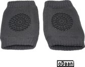 Set van 4 baby kniebeschermers - Donkergrijs - Baby kniepads - Unisex - One size - oDaani