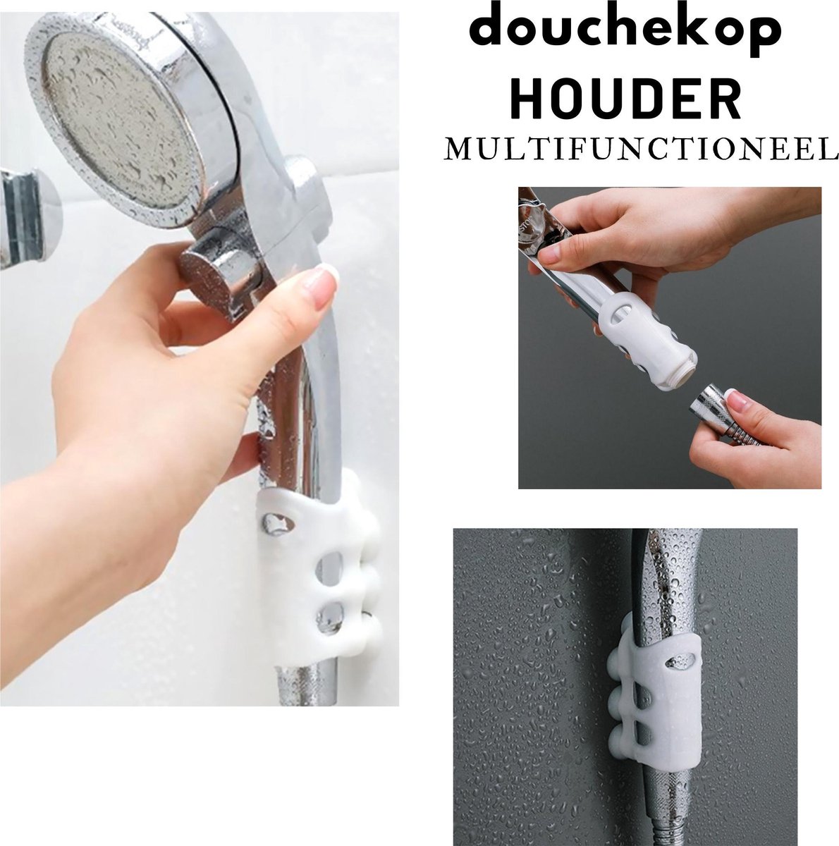 Douchekop Houder zonder boren Tot 5kg Badkamer Zuignap