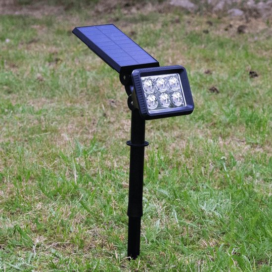 Spot solaire à LED Spike Pulse sur l'énergie solaire - 2 modes d'éclairage  | bol