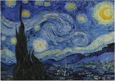 De sterrennacht, Vincent van Gogh - Foto op Posterpapier - 70 x 50 cm (B2)