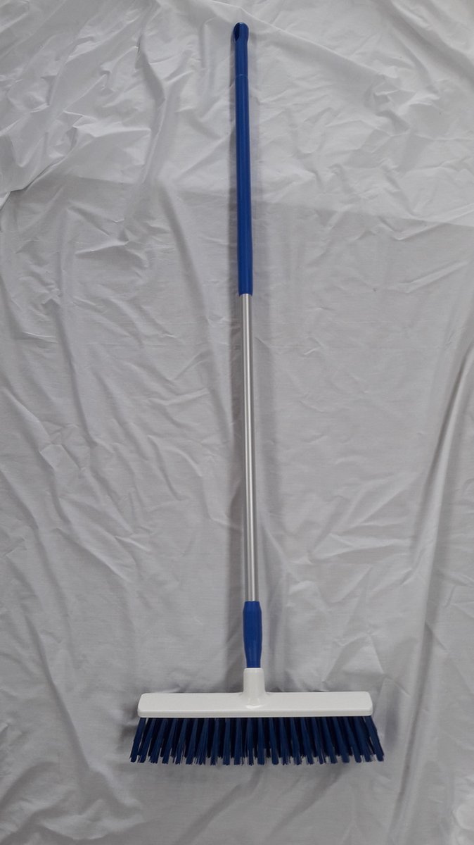Borstel hygienisch 40 cm + ergonomische aluminium steel