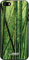 iPhone 5 Hoesje TPU Case - Bamboo #ffffff
