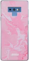 Samsung Galaxy Note 9 Hoesje Transparant TPU Case - Pink Sync #ffffff
