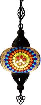 Oosterse mozaïek hanglamp (Turkse lamp) ø 16 cm multicolor
