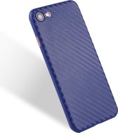 iPhone 7 of 8 - Ultra dunne Flex TPU Bescherm-Hoes Skin Sleeve - Carbon Blauw