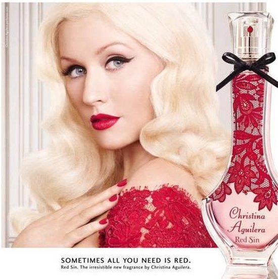 Christina Aguilera Red Sin Deodorant